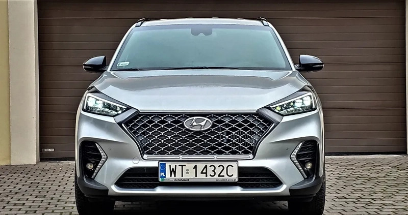 Hyundai Tucson cena 119900 przebieg: 22000, rok produkcji 2020 z Wieliczka małe 781